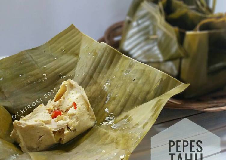 resep Pepes Tahu Jamur