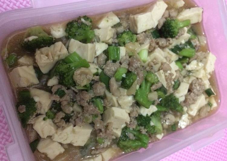 Mapo Tahu Brokoli