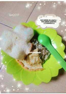 Nasi goreng apa adanya / nasi goreng sederhana