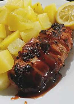 Chicken steak With Potatos