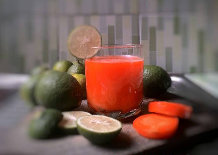 resep lengkap untuk Jus wortel anti alergi (#pr_jus)