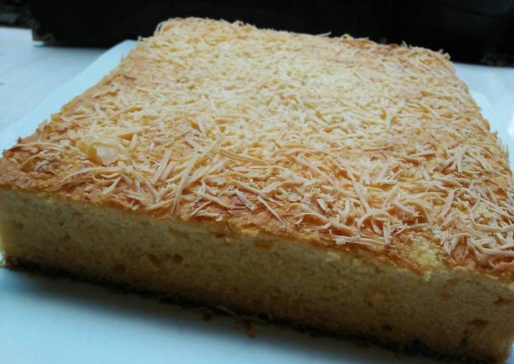 resep lengkap untuk Cake Tape Singkong