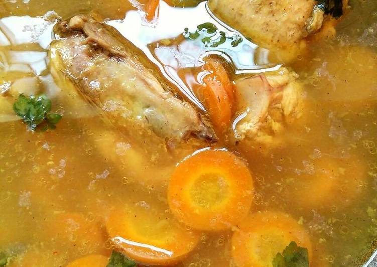 resep makanan Sop Ayam Kuning