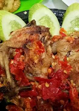 Ayam Penyet Sambal Bawang