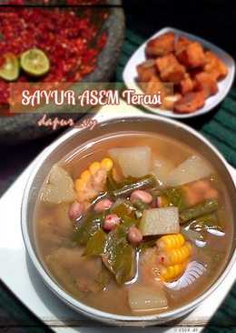 SAYUR ASEM Terasi favorit