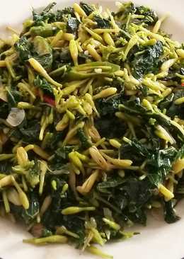 Oseng Daun Pepaya Dan Bunga Pepaya