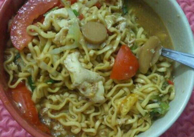 gambar untuk resep Mie Rebus Batu Bedil