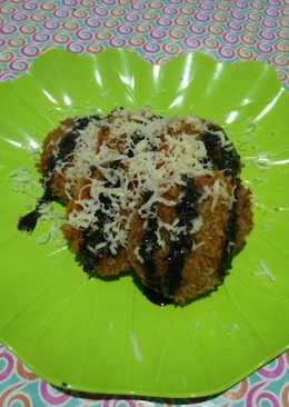 Pisang Nuget Susu Crispy Saus Coklat