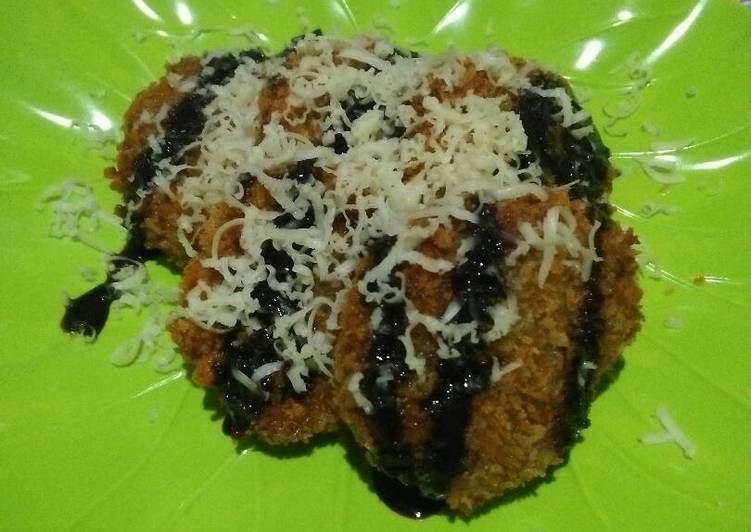 resep Pisang nuget susu crispy saus coklat