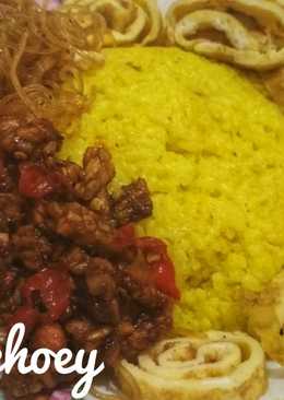 Nasi kuning rice cooker
