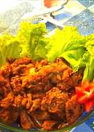 Gepuk aka empal daging ala mamaku