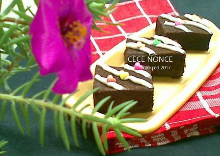 Resep Brownies Klasik milo Dari Cece Nonce