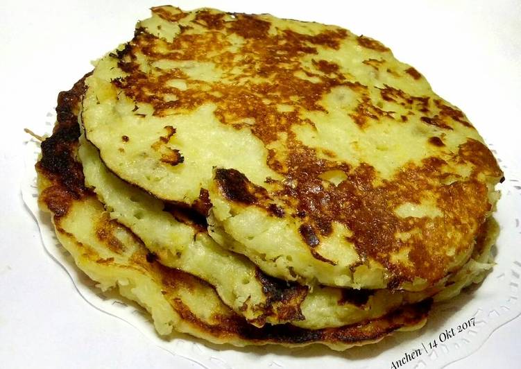 gambar untuk resep makanan Gluten Free Banana Pancake