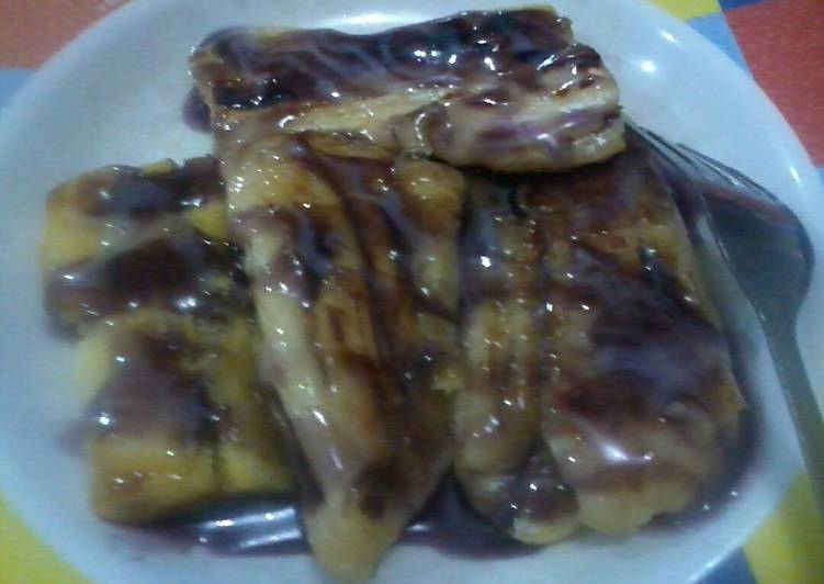 Colenak Bluebarry recipe main photo