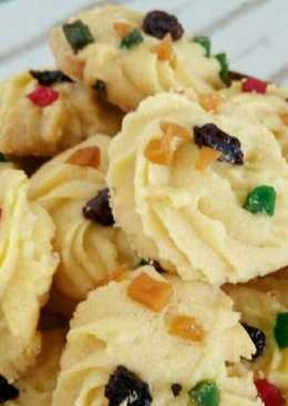 Fruit Butter Cookies (eggless)