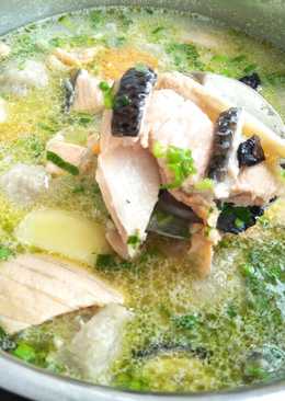 Sop ikan salmon