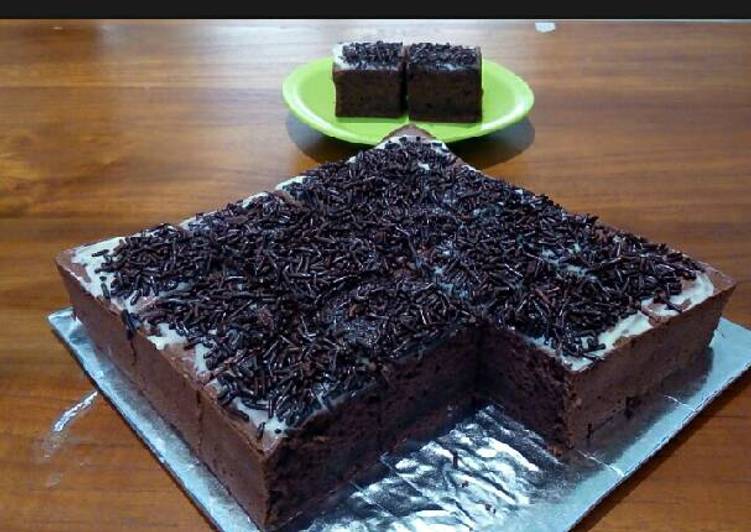 resep masakan Chocolate sponge cake