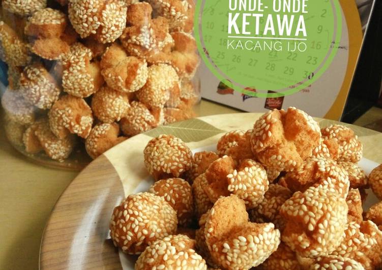 gambar untuk resep Onde Onde Ketawa Kacang Ijo