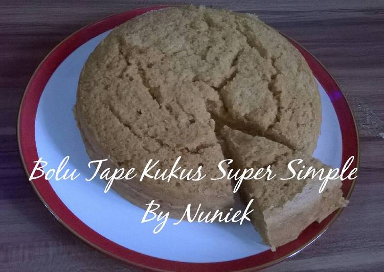 gambar untuk resep BOLU TAPE KUKUS SUPER SIMPLE (Tanpa Mixer, Tanpa Telur)