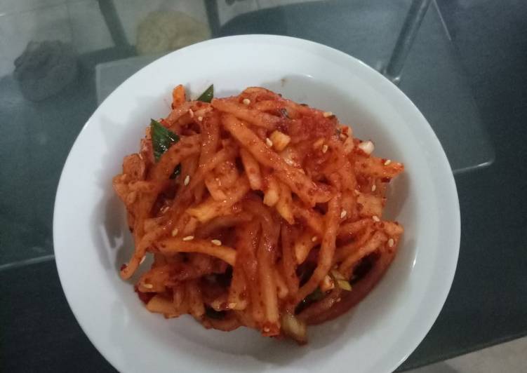 Resep Lobak kimchi Oleh Herlina Khoerunisa