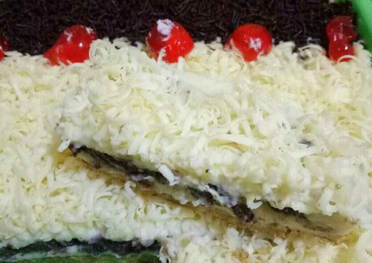 resep lengkap untuk Cheese cake lumer