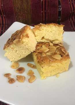 Almond cheese cake #Ketopad