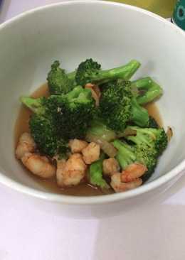 Tumis Brokoli dan Udang