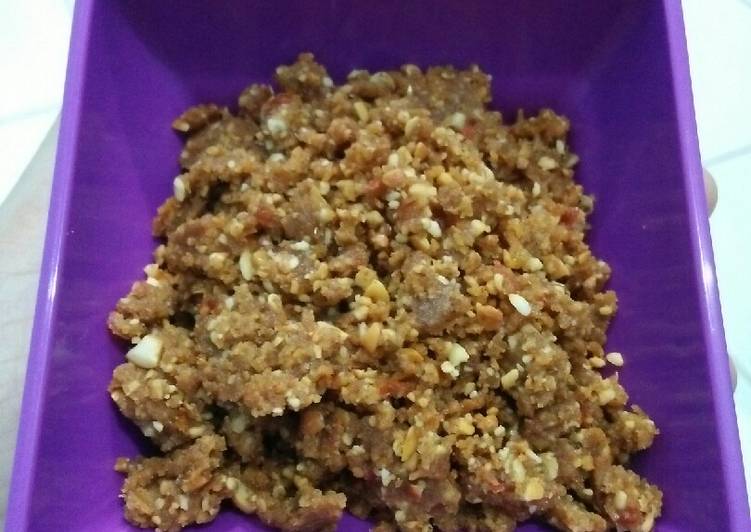 Resep Bumbu Kacang Simple By Niia Mahfiani