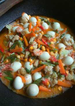 Capcay Udatelpuy(udang+telur Puyuh)