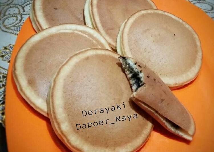 cara membuat Dorayaki teflon