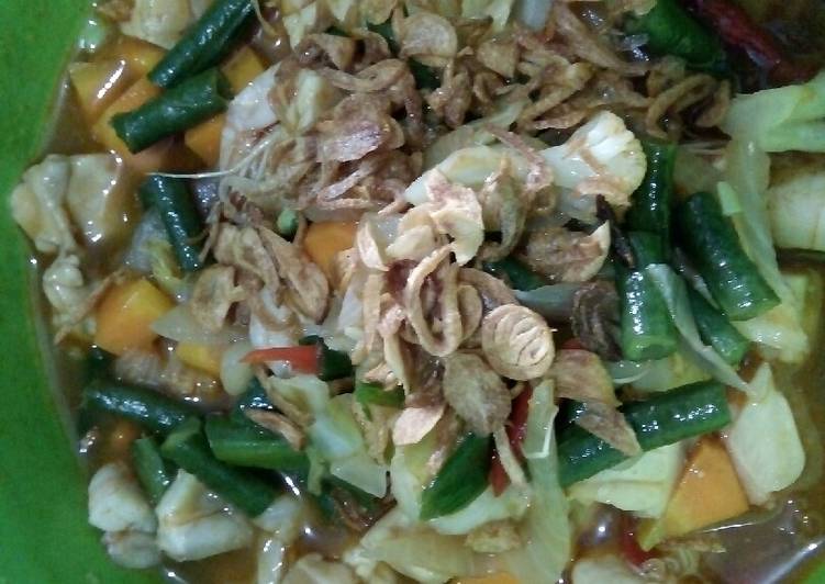 Resep Udang Saus Tiram Pedas Manis