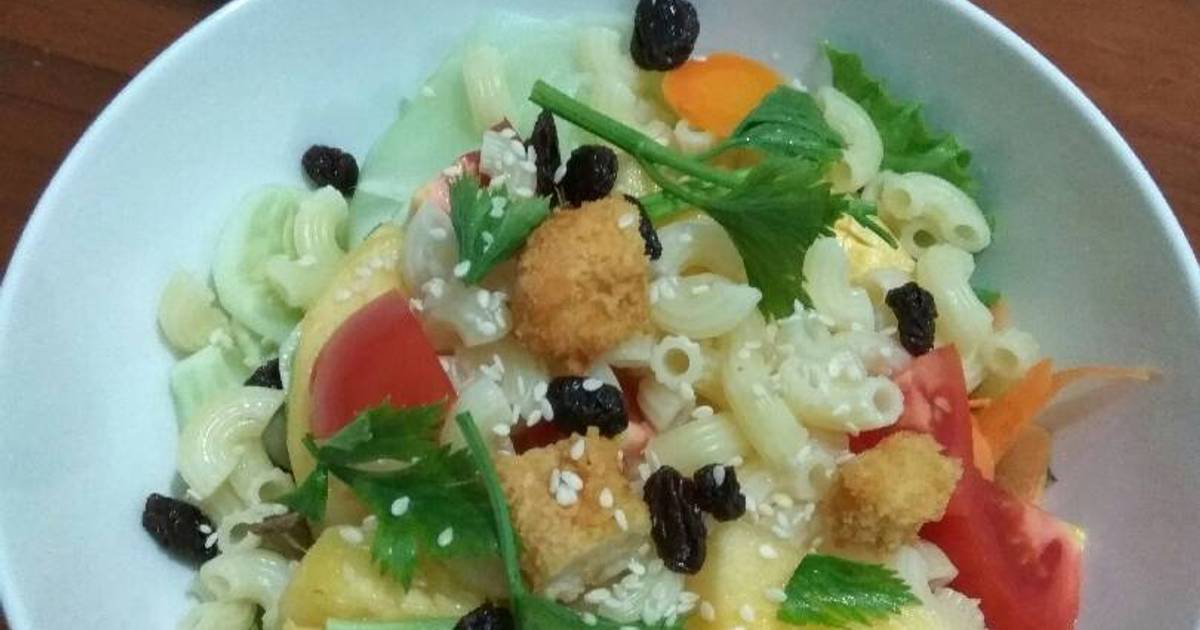 18 resep  salad  campur makaroni enak dan sederhana Cookpad