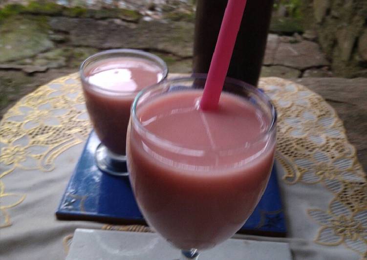 cara membuat Jus Jambu Biji