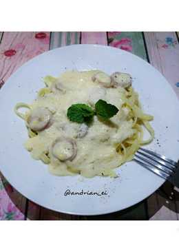 Fetucini Saus Keju