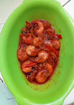 Udang saus padang