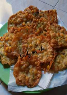 Perkedel jagung manado (bakwan)