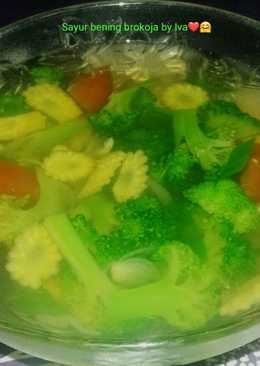 Sayur beningÂ  Brokoja