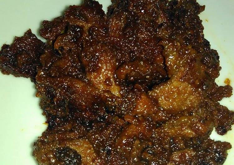 gambar untuk resep makanan Dendeng Kelem alla Vey