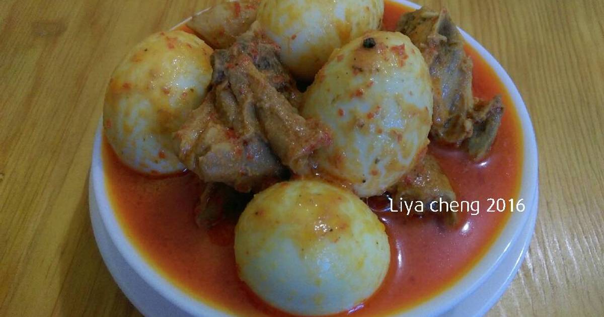 Resep Kari ayam ala Elliyana R