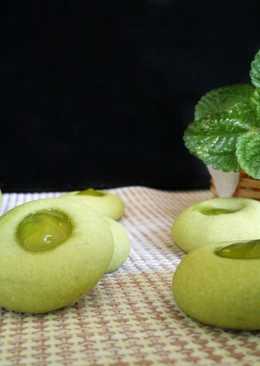30. Green Tea Cookies With Pineapple Jam #SelasaBisa