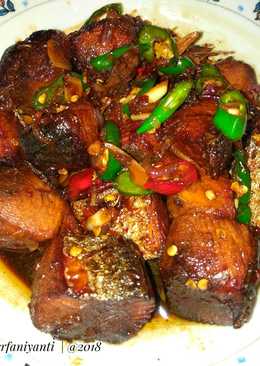 Ikan tongkol pedas cabe ijo