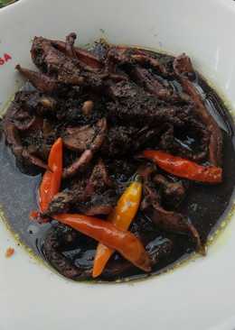 Cumi kuah hitam