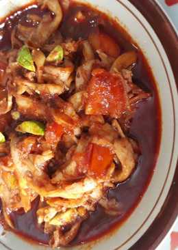 Jamur pete bumbu Bali