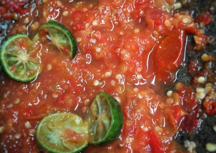 gambar untuk resep Sambal limau