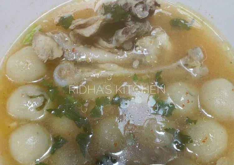 resep makanan Cilok Kuah hot Jletot