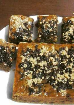 Brownies pisang barlin (no egg, no mixer, no timbang)