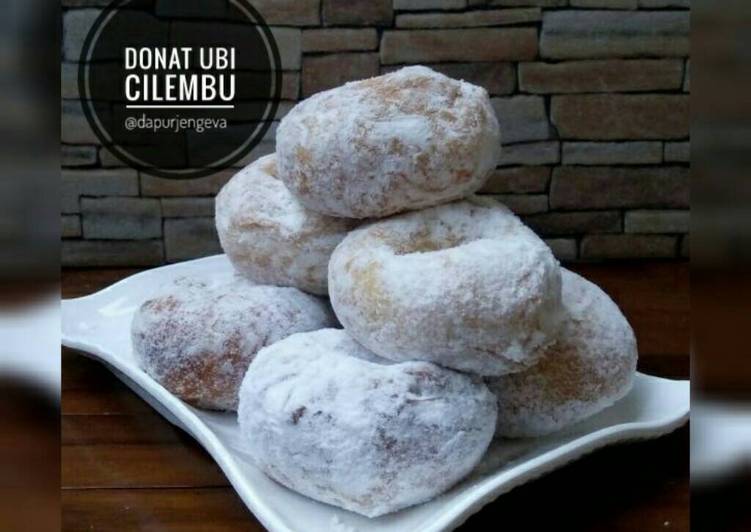 resep lengkap untuk Donat Ubi Cilembu