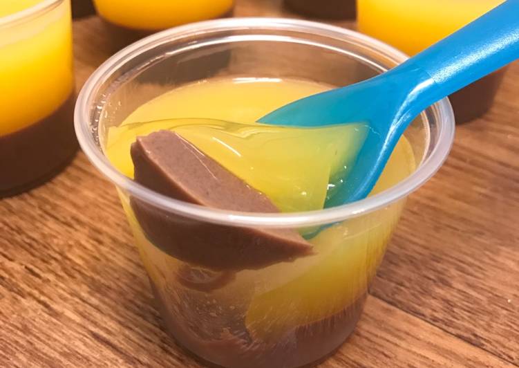 Resep Choco orange silky pudding Oleh Bety Nurfia