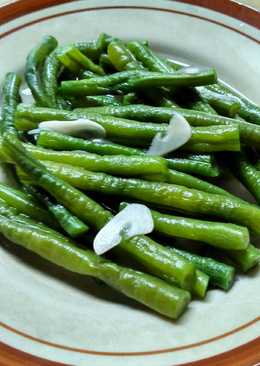 Sayur bening kacang panjang