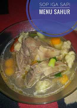 Sop iga sapi praktis tgl cemplung cempluung *day 15*